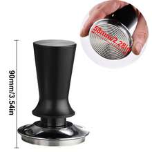 58mm Espresso Coffee Tamper Calibrated Tamper With Spring Loaded - Black - View 2