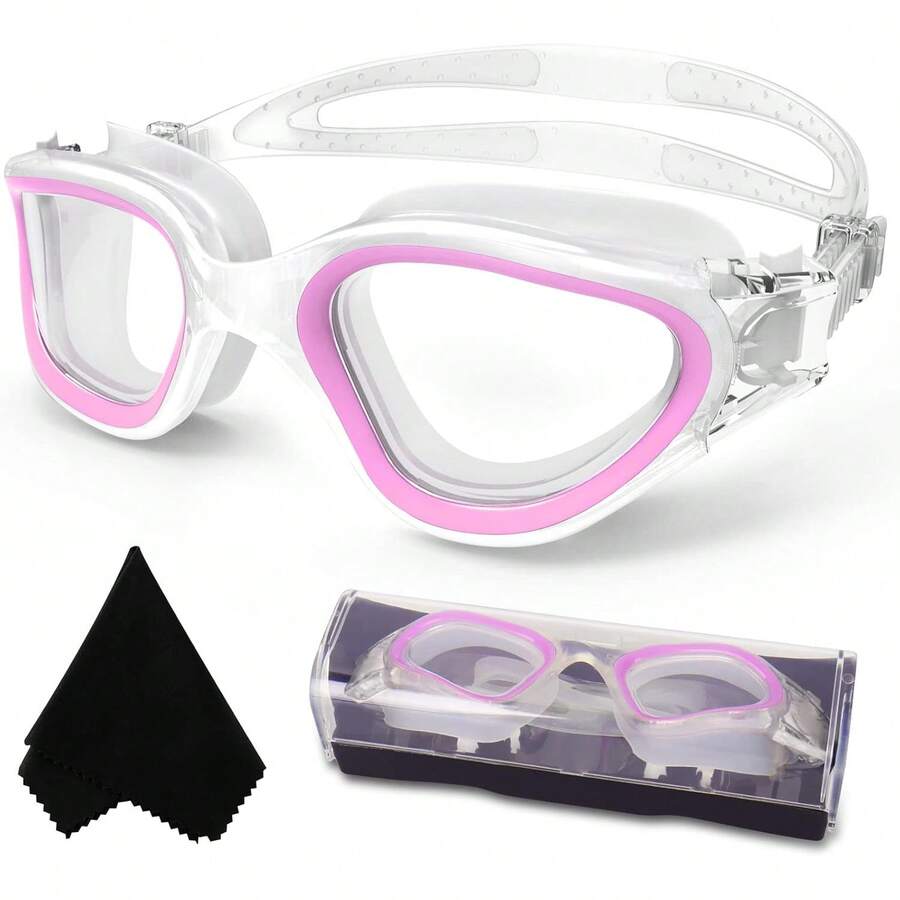 Adult Anti-Fog Swim Goggles Wide & Secure Fit