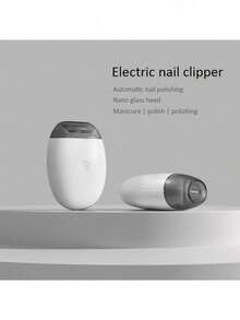 Portable Electric Nail Trimmer & Filer, USB Rechargeable, 3 Speed Adjustable, Convenient Operation, LED Light For Night Use, Automatic Nail Grinding, No More Nail Clippings - Multicolor - View 3