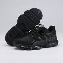 Sporty    Lace Up  Grommet Eyelet - Black - View 1