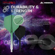 Professional Quality Dart Stems Strong, Stable & Game Ready - Blue Gradient - View 7