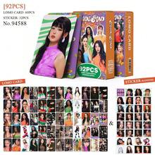 92张KATSEYE明星迷你卡片2026 KPOP明星周边LOMO照片卡，脚卡，2轮 - 彩色 - 查看 3