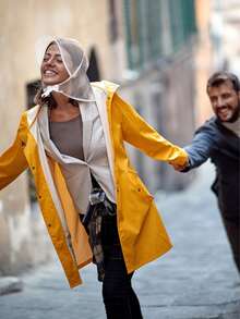 6pcs Women's Rain Hat With Sun Visor, Transparent Waterproof Plastic Rain Hat (Extra Thick) - Rain Cover - View 5