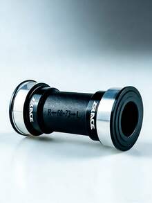 ZRACE BB86 24mm 压入式中轴，铝合金 CNC 加工中轴 - 黑色 - 查看 5