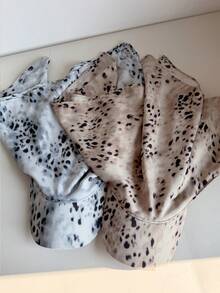 1pc Men's Printed Bandana Baseball Cap, Fashionable Headwrap Hat, Leopard Polka Dot Plaid Headscarf Cap, Suitable For Daily Street & Holiday Wear - Multicolor - View 7