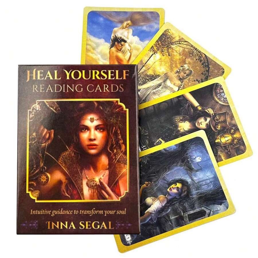 直觉指引，转化你的灵魂，疗愈自我——神谕卡。展现人生光明与黑暗的两面（附PDF指南）