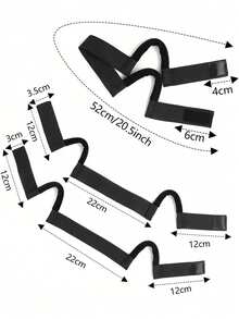Băng đô ren kiểu dáng mới có móc tai, băng đô ren rộng 3cm, băng đô ren đen viền ren phía trước, băng đô ren điều chỉnh được để bảo vệ tai. - Xem 8