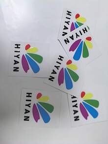 1/2/3/4/5/6/8/10入客製化3D效果UV轉印貼紙，適合萬聖節與聖誕裝飾，美感貼紙，獨特適用於工作、學校、居家、辦公室的多功能裝飾貼紙，可調整、防霉、裝飾性、背膠、可重複使用、可愛 - 彩色 - 查看 7