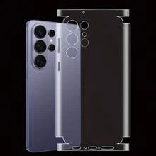 适用于三星 Galaxy S25 Ultra S24 Ultra S23 Ultra S26 Ultra 的后屏幕保护膜，高清磨砂全边水凝胶膜，自修复防刮防气泡保护膜 - 高畫質膜 - 查看 8