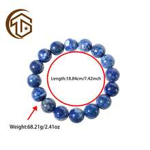 Zhenwei xina A Bohemian-Style Lapis Lazuli Bracelet, Suitable For Ladies To Wear Daily As A Gift. It Can Be Presented As A Valentine's Day Gift, Mother's Day Gift, St. Patrick's Day Gift, And Birthday Gift - Blue - View 2