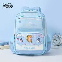 Disney Backpack For Grades 1-3, Lightweight Breathable Backpack, 3D Cartoon Design, Large Capacity - Square - View 8
