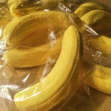 1个超柔软仿真香蕉玩具，解压捏捏乐，生日、节日、圣诞节、万圣节完美礼物 - 查看 3