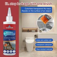Invisible Waterproof Glue, Transparent Waterproof Agent For Bathroom, Roof, Window, No Leakage Repair Sealant, Easy To Squeeze - Handheld Waterproof Adhesive - View 8