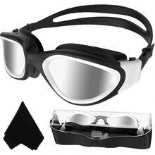 PC-all Black/Non-polarized Silver Mirrored Lens