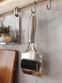 高档不锈钢面条格子辊压面机面团切割器意大利面制作器厨房烹饪工具 - 查看 4