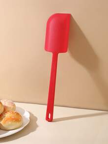 1个硅胶奶油蛋糕刮刀，大号硅胶刮刀，烘焙刮刀，奶油刮刀，硅胶刮刀，硅胶黄油刮刀 - 彩色 - 查看 8