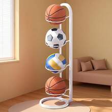 室内碳钢篮球架，可放置篮球、足球、排球，适用于家庭、卧室、客厅、学校等场所。 - 黑色 - 查看 40