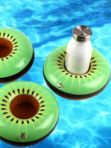 1/2件成人游泳池漂浮躺椅，漂浮吊床，充气水上漂浮船，夏季泳池派对充气沙发 - 圓形 - 查看 7