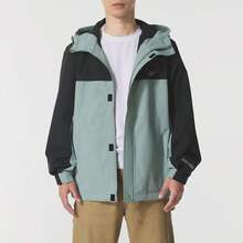 Skechers Golf Series Woven Men's Commuter & Business Casual Jacket/Outerwear P425M213-06J1 - Gray-green - View 1