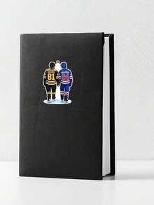 Hollander & Rosanov Sticker Heated Rivalry, Team Hollanov, LGBT Hockey, Kindle Sticker - Multicolor - View 6