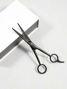 6.5 Inch Right-Handed Haircutting Scissors, Household Hair Cutting Shears, Professional Hairstylist Scissors Made Of High-Quality Japanese Stainless Steel, Hand-Sharpened, Silver-Black - Bạc - Xem 4