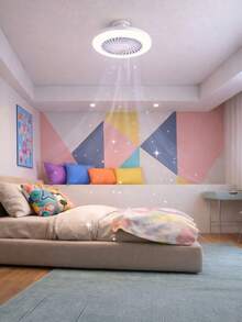 DOSYU Ceiling Fans - White - View 11