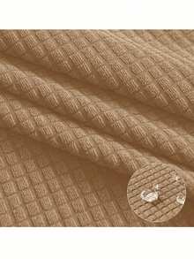 1pc Waterproof Restaurant Chair Cover, Elastic Dining Chair Slipcover, Removable & Washable Soft Dust-Proof Chair Cover, Suitable For Kitchen, Hotel Dining Table, Banquet Chair - Multicolor - View 6