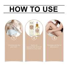 Shea Butter And Sweet Cookie Rich Fragrance Body Oil, Moisturizing, Smoothing, And Nourishing For Daily Massage, Comfortable Long-Lasting Fragrance Essence, Non-Greasy Formula, Suitable For All Skin Types, Unisex, Ideal As A Christmas - 香甜 - 查看 4