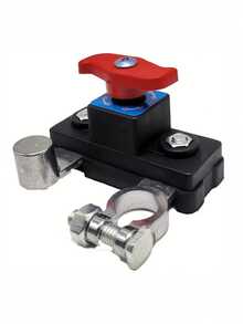 Interruptor de corte de batería de coche 12V/24V Desconexión Disyuntor automático Protector contra fugas de energía Piezas de automóvil universales - Multicolor - Ver 5