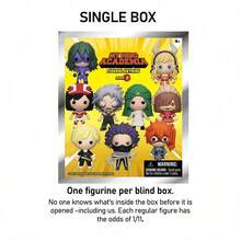 1 hộp quà bí ẩn chính hãng Crunchyroll, chứa ngẫu nhiên Izuku Midoriya,  hoặc các nhân vật khác, móc khóa hộp bí ẩn, phụ kiện trang trí túi hình nhân vật hoạt hình dễ thương, quà tặng sinh nhật bất ngờ dành cho người sưu tầm. - Nhiều màu 4 - Xem 5