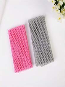 2pcs Innovative Dishwashing Net Cloth, Quick Stain Removal Mesh Cleaning Cloth, Kitchen Supplies - Square - View 10