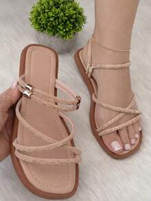 Elegant, Sparkling Rhinestone Beach - Desnudo de lujo - Ver 1