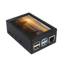 High-Definition 3.5-Inch Raspberry Pi Touch Screen With Integrated Cooling Design. Highly Sensitive Touch Control. Integrated Development Auxiliary Tools. Essential For DIY Development. - View 2