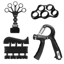 4pcs Silicone Hand Grip Strengthener Set - Adjustable Hand Exerciser, Finger Stretcher & Grip Trainer For Muscle Building, Ideal Gift For Valentine's Day, Thanksgiving, Christmas, Father's Day - Multicolor - View 2