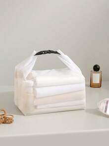 1 túi đựng đồ bơi chống thấm nước bằng chất liệu EVA, thiết kế tách biệt đồ ướt và khô, túi thể thao xách tay có tay cầm và khóa kéo, túi đựng đồ dùng vệ sinh cá nhân dung tích lớn, thích hợp cho đồ bơi, đồ thể thao, du lịch ngoài trời, kỳ nghỉ biển. - Nhiều màu - Xem 16