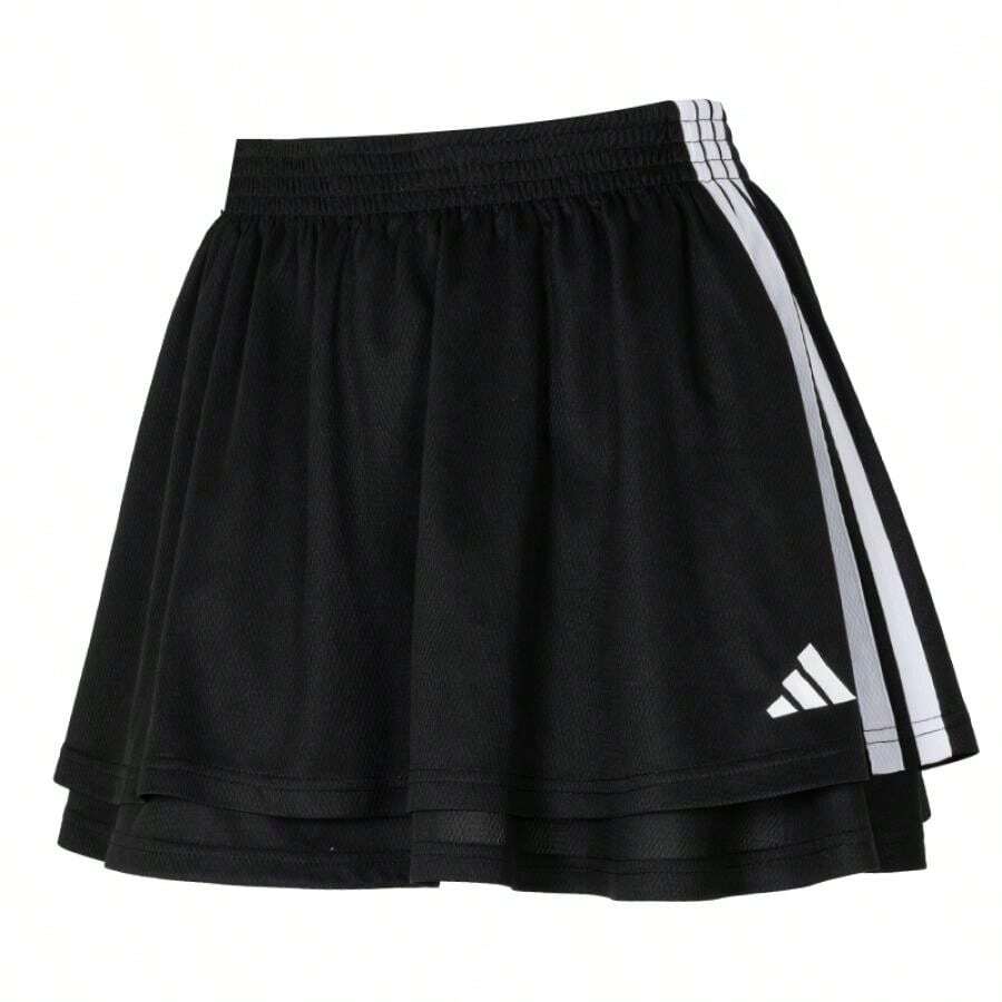 Adidas Women's W HER SKRT Casual Sports Skirt, JY7632 - Black/white - View 1