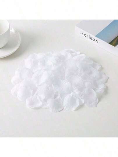 100 st konstgjorda rosenblad, dekoration till bröllopsgången, bordsdekoration, festdekoration, romantisk kväll, alla hjärtans dag-hemdekoration