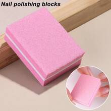 Nail Cleaning Kit | Disposable Nail And Toe Care Set, Pink Sponge Nail File, Buffing Block And Double-Sided Nail Pusher Set, Double-Sided Nail File, Nail Cleaning Brush, Nail Cleaning Tools, DIY Nail Care Supplies (20/15/10/5/2/1 Pcs) - Multicolor - View 7