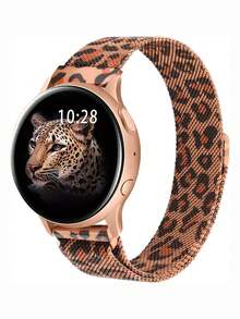 1pc Unisex Stainless Steel Watch Band, Metal Strap, 18mm/20mm/22mm, Casual Strap, Compatible With Samsung Galaxy Watch3/4/5/6/7 (41mm/45mm)/Galaxy Active2/Gear, Compatible With Amazfit GTR 2/3/4, Fashionable Business Watch Band, Smart Watch Replacement Strap, Suitable For Watch GT/GT2 (42mm/46mm), Compatible With Amazfit GTS 2/2E/2 Mini, Unisex Smart Watch Accessory - 20mm - View 26