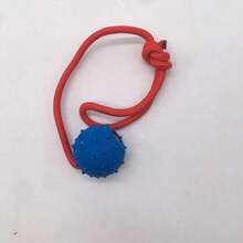 Pet Dog Toy Rope Ball, Durable Rubber Dog Chew Ball With Rope Handle - Interactive Training And Teeth Cleaning Toy Suitable For All Breeds, Suitable For Chewing Dogs, Pet Toy, Puppy - Multicolor - View 9
