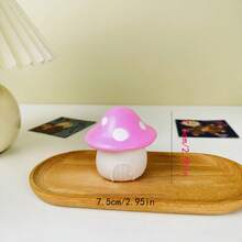 Cute Cartoon Mushroom Night Light, Soft LED Lamp, Bedroom Bedside Atmosphere Decor, Novelty Night Light, Suitable For Desk, Dorm, Bedroom, Back To School Decor, Birthday & Christmas Gift, Decor, Sleep Companion, Valentine's Day Gift - Warm white light - View 11