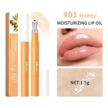 Suero de labios Lakerain, cuidado de labios hidratante de larga duración, reduce las líneas de los labios, ilumina con oliva y miel - Multicolor - Ver 18