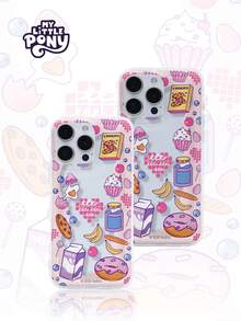 Hasbro MY LITTLE PONY Ốp lưng điện thoại hoạt hình nữ tính chính hãng, họa tiết graffiti vẽ tay, tương thích với iPhone 17, 17 Air, 17 Pro, 17 Pro Max, 11, 12, 13, 14, 15, 14 Plus, 15 Plus, 16 Plus, 15 Pro Max, 16 Pro, 16 Pro Max, XR - Trong suốt 1 - Xem 2
