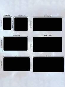 可定制图案鼠标垫，适用于办公、广告、电脑工作、游戏，也是圣诞节和感恩节的理想礼物。也适用于学校、办公室装饰、婚礼回礼、周年纪念、生日、圣诞节、万圣节和其他节日礼物。防滑桌面垫，兼具鼠标垫功能。办公桌办公用品办公配件 - 彩色 - 查看 5