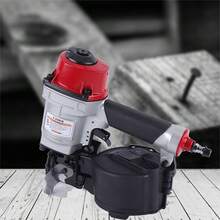 SanBouSi 15-16 Degree 2-1/4 Inch Pneumatic Coil Nailer, 3000 RPM Aluminum Alloy Framing Nail Gun For Wood Pallet Fence, Durable & Lightweight - Black - View 3