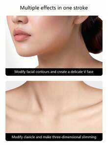 OUT OF OFFICE 二合一双头轮廓笔/高光笔，多功能面部轮廓高光笔，轮廓高光双头笔（01#，5克/0.18盎司） - #01 - 查看 7