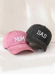 1pc Unisex Solid Color Vintage Washed Baseball Cap,Trucker Cap,Snapback Hat, Suitable For Outdoor,Travel,Hiking,Beach - Dark Grey - View 12