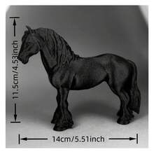 Tượng trang trí hình người sói in 3D, tác phẩm điêu khắc đen sáng tạo, hình dơi, sư tử, đại bàng, mèo. - Nhiều màu - Xem 6