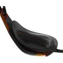 Adult Pool Goggles Soft Silicone Seal & Anti-Fog Coating - Hyper Yellow/Cobalt/Emerald - View 5