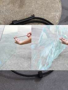 ZIRUISP Survival Bracelet - Men's Emergency Car Window Breaker Bracelet, Tungsten Steel Glass Breaker Escape Tool, Adjustable Automotive Safety Gear, Couple Gift, Adjustable Hidden Design - Black - View 8